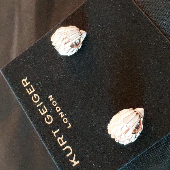 KURT GEIGER London Eagle Stud Earrings - Picture 3 of 5